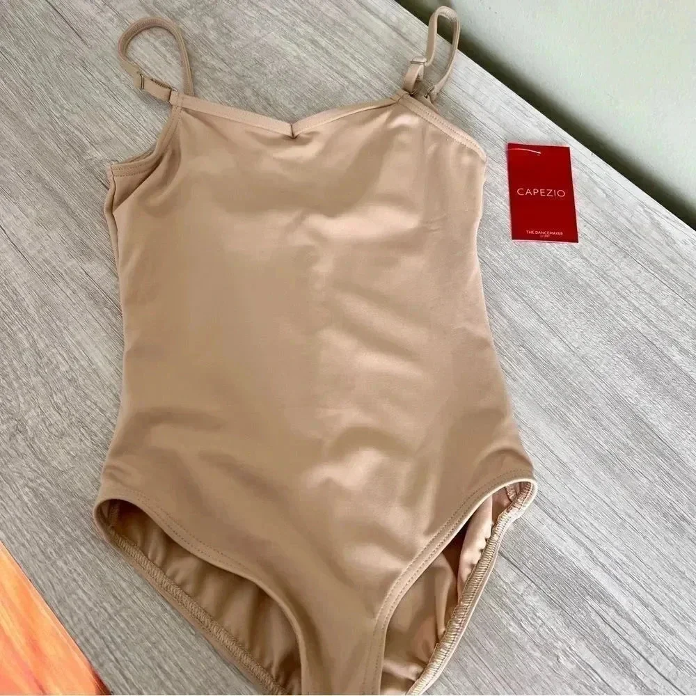 Capezio Camisole Leotard Adjustable Straps Size Kids Large